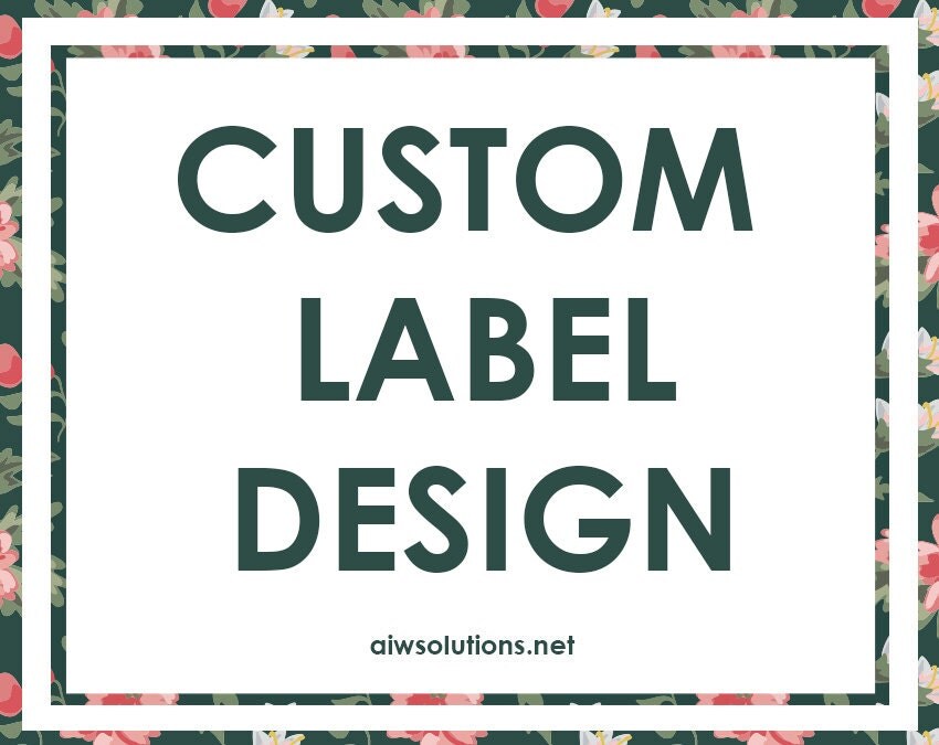 Custom Label Templates custom label designscrubs bath label hang tag design soap