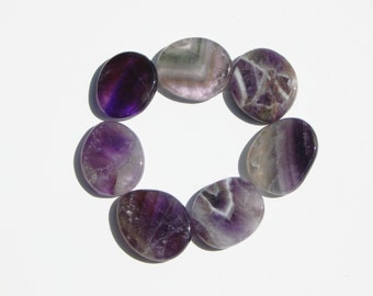 Amethyst Palm Stone, Amethyst Crystal, Amethyst Worry Stone, Palm Stone, Reiki Stone, Chakra Stone, Healing Crystal, Healing Stone, Amethyst