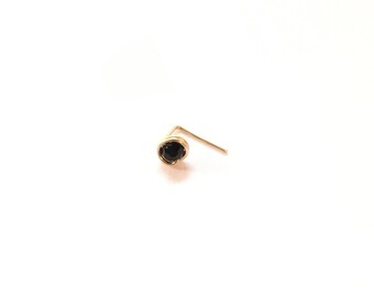 Gold Nose Stud, crystal stud for nose 14K gold filled, nose stud silver, stud nose ring, nose stud gold, nose ring stud, nose jewelry stud