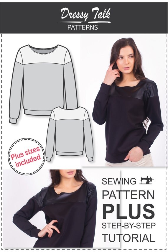 Sweatshirt Sewing Pattern Sewing Tutorials Sewing Patterns