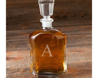 Personalized Whiskey Decanter