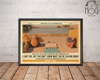 Moonrise Kingdom Poster - Quote Retro Movie Poster - Movie Print, Film Poster, Wall Art, Wes Anderson Print