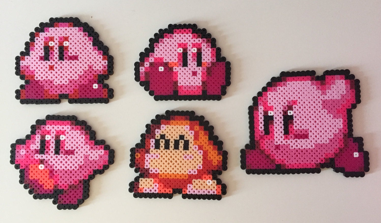 Kirby Set 2 Perler Bead
