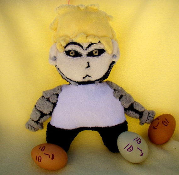 one punch man genos plush