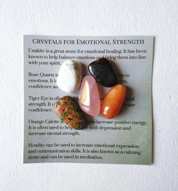 Pocket Crystals for Emotional Strength anxiety gemstones