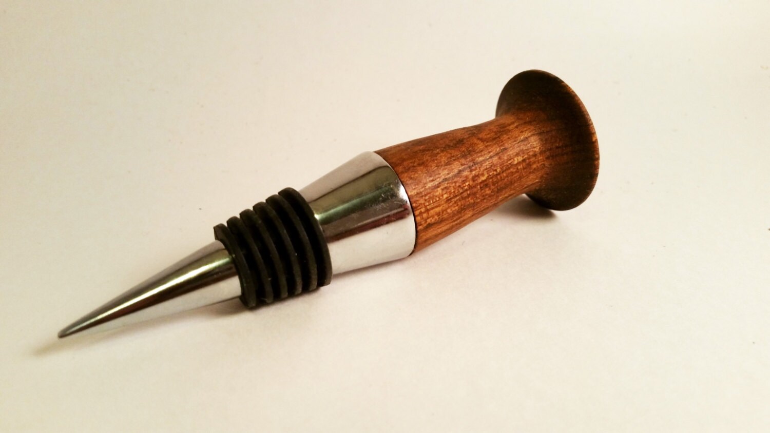 Wooden wine bottle stopper Wood bottle stopper wood turned