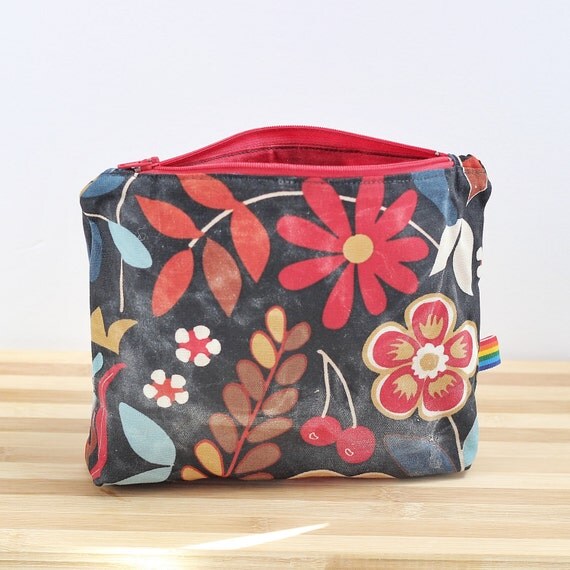 Waxed Canvas Bag Waxed Canvas Pouch Gift for Her