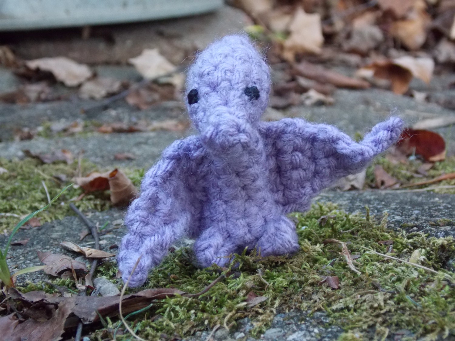 purple pterodactyl stuffed animal