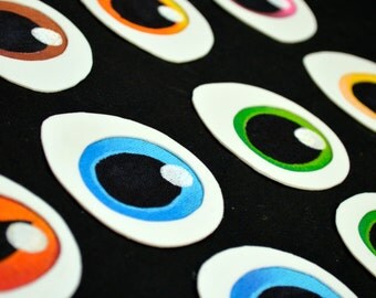 Toony eyes for costumes, fursuits and mascots