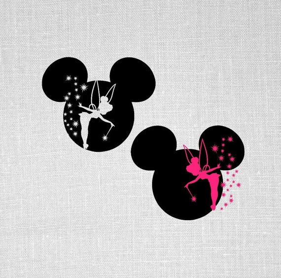 mickey svg tinkerbell SVG disney cvg for by OhThisDigitalFun