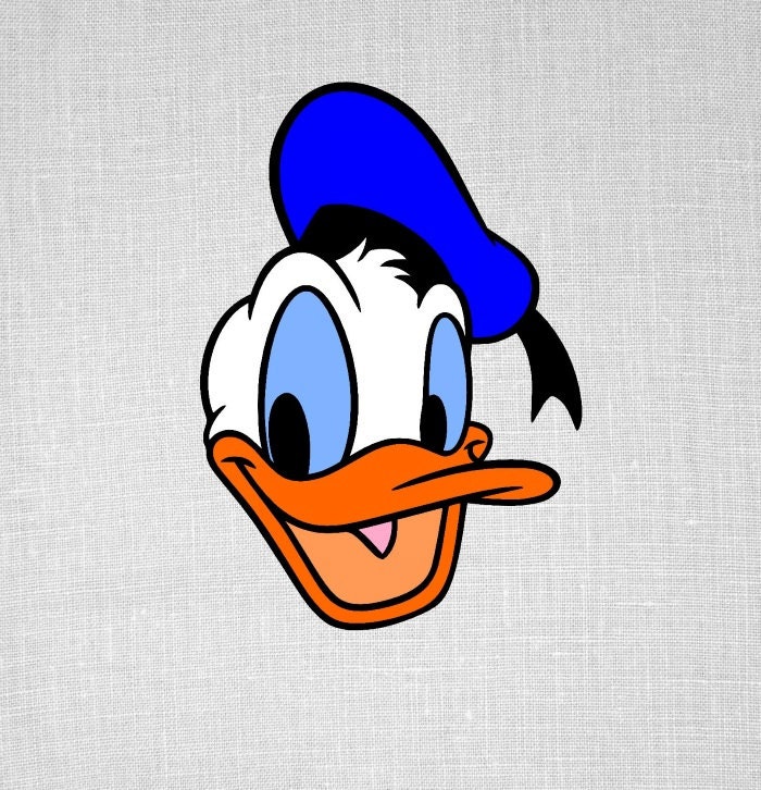 Donald Duck disney SVG Eps and DXF Cut File by OhThisDigitalFun