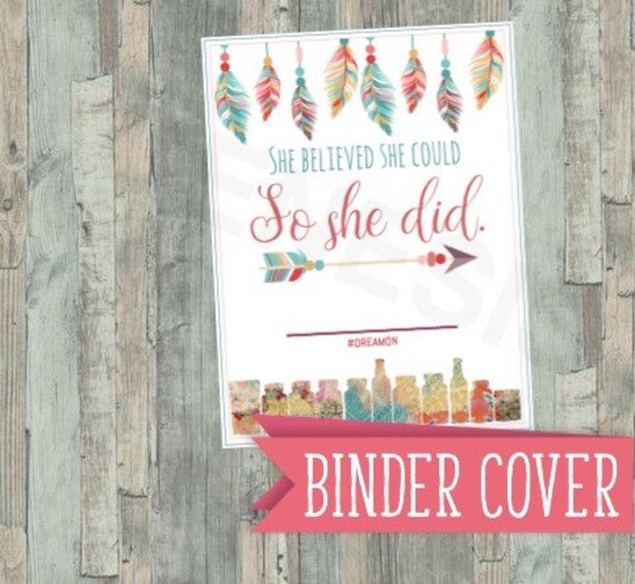 Boho Binder Cover business binder cover Plexus cover