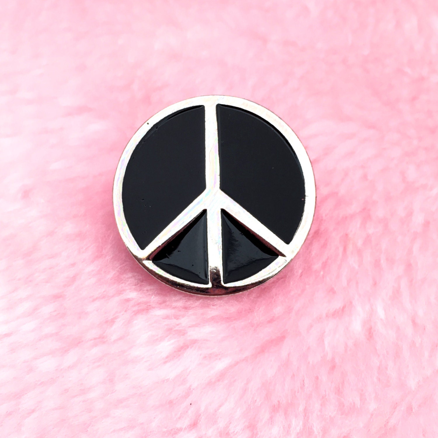 Peace Sign Enamel Pin Lapel Pin Enamel Pin Pin Vintage 3393