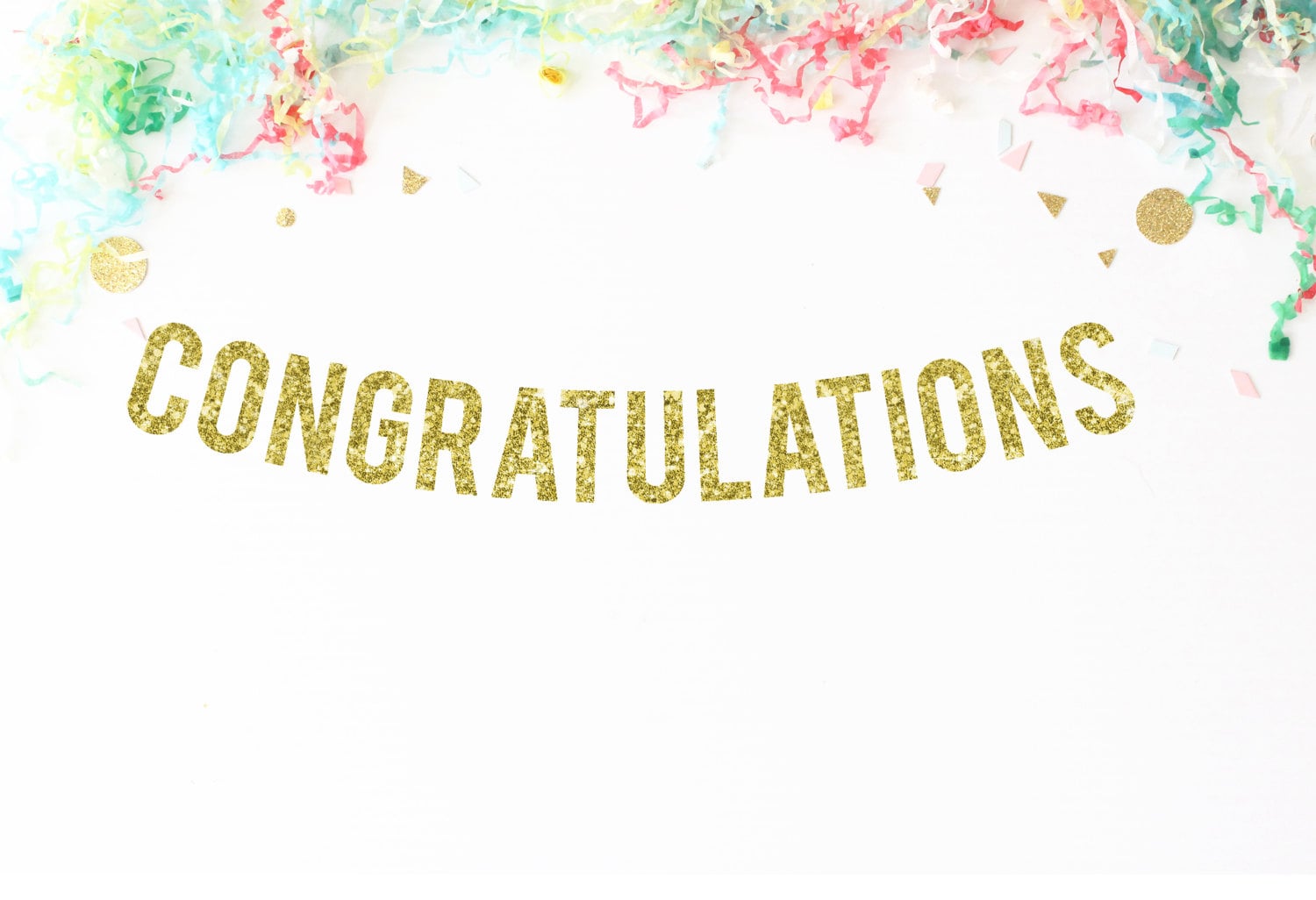 Congratulations Banner Party Decor By PaperSupplyStation On Etsy