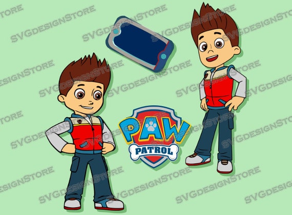 Download Ryder Paw Patrol PawPad svg eps dxf png 4 pack by ...