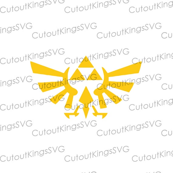 Zelda Triforce Svg And Eps Files For Cutting By Cutoutkingssvg