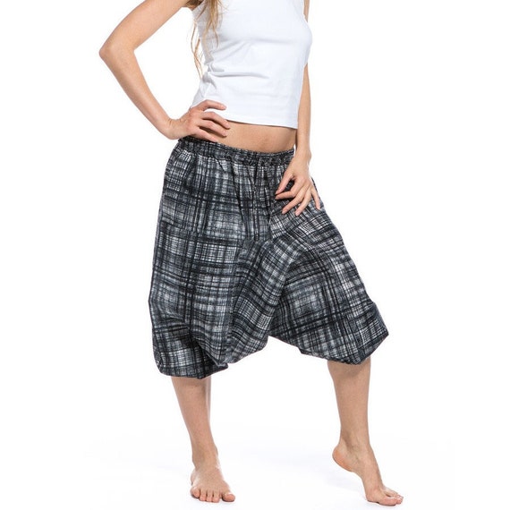 harem capri pants womens