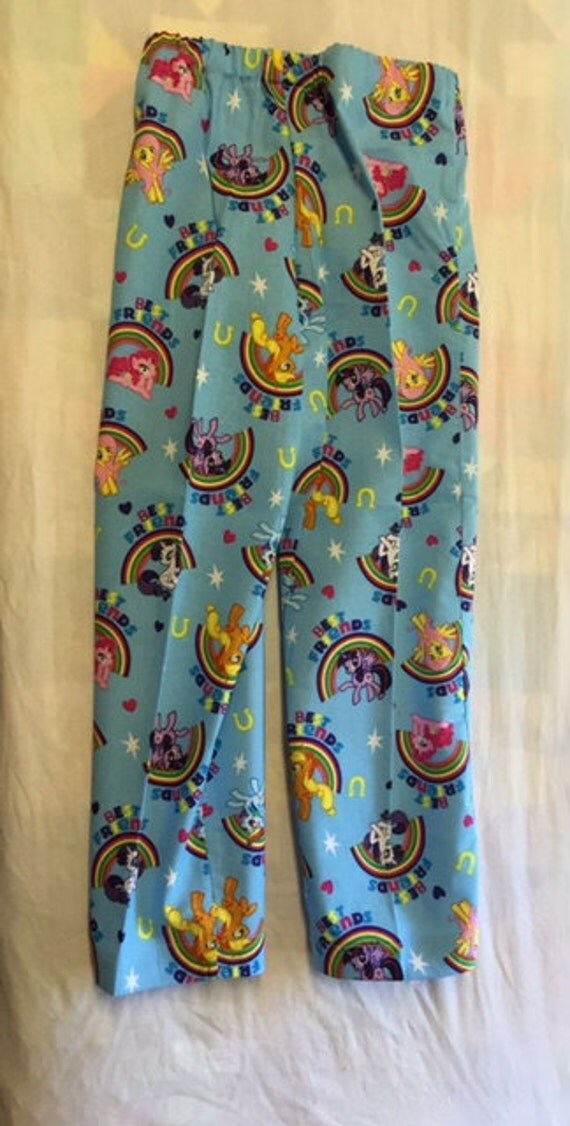 Size 6 Pants blue My Little Pony Theme by CheekySweeties on Etsy