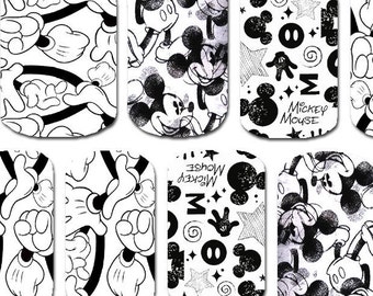 Mickey Graffiti - Peek-A-Boo Nail Wraps