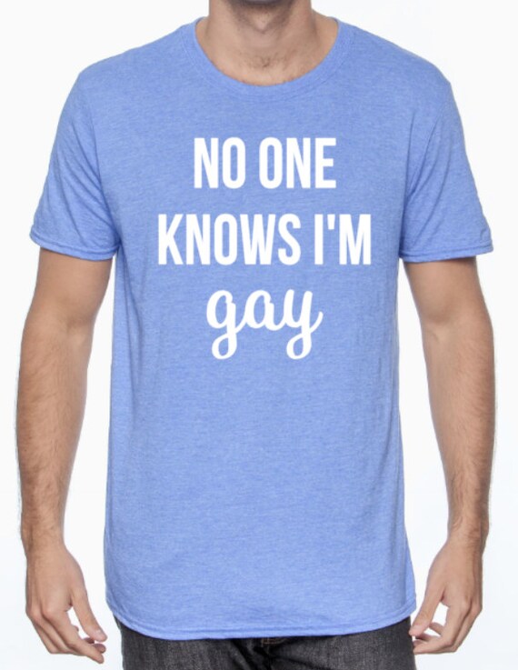 No One Knows Im Gay Unisex Shirt Heathered T Shirt
