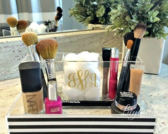 Makeup Organizer - Custom Makeup Organizer - Cosmetic Organizer - Personalized Makeup Organizer- Acrylic Makeup Organizer- Acrylic Organizer