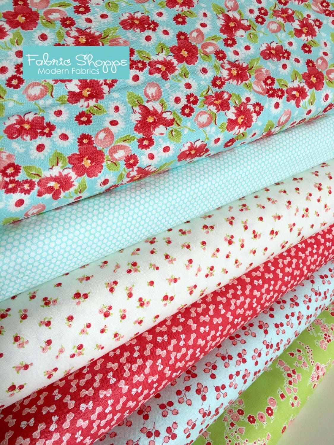 Little Ruby by Bonnie and Camille for Moda fabrics by FabricShoppe