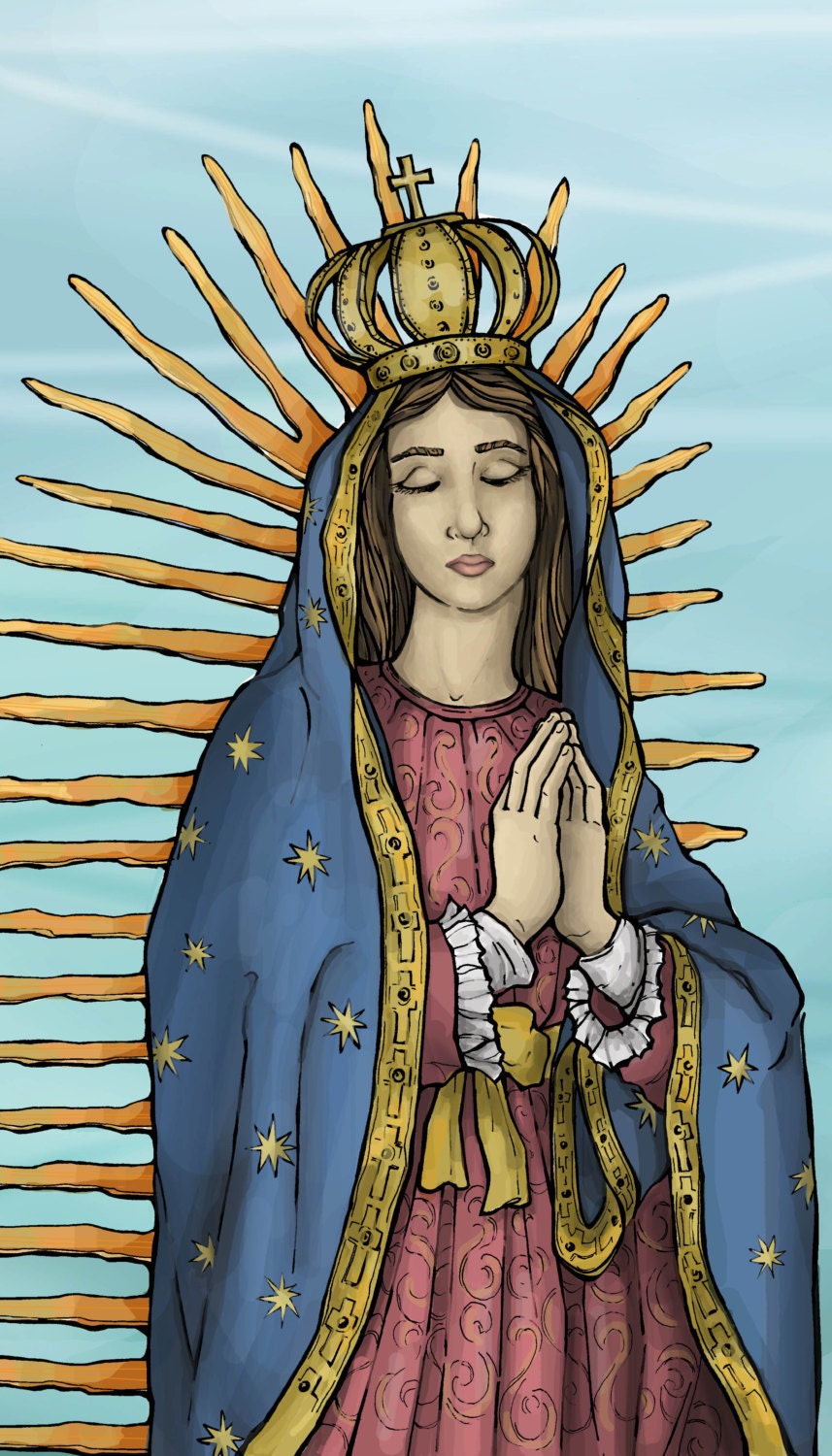 Our Lady Of Guadalupe Art Print