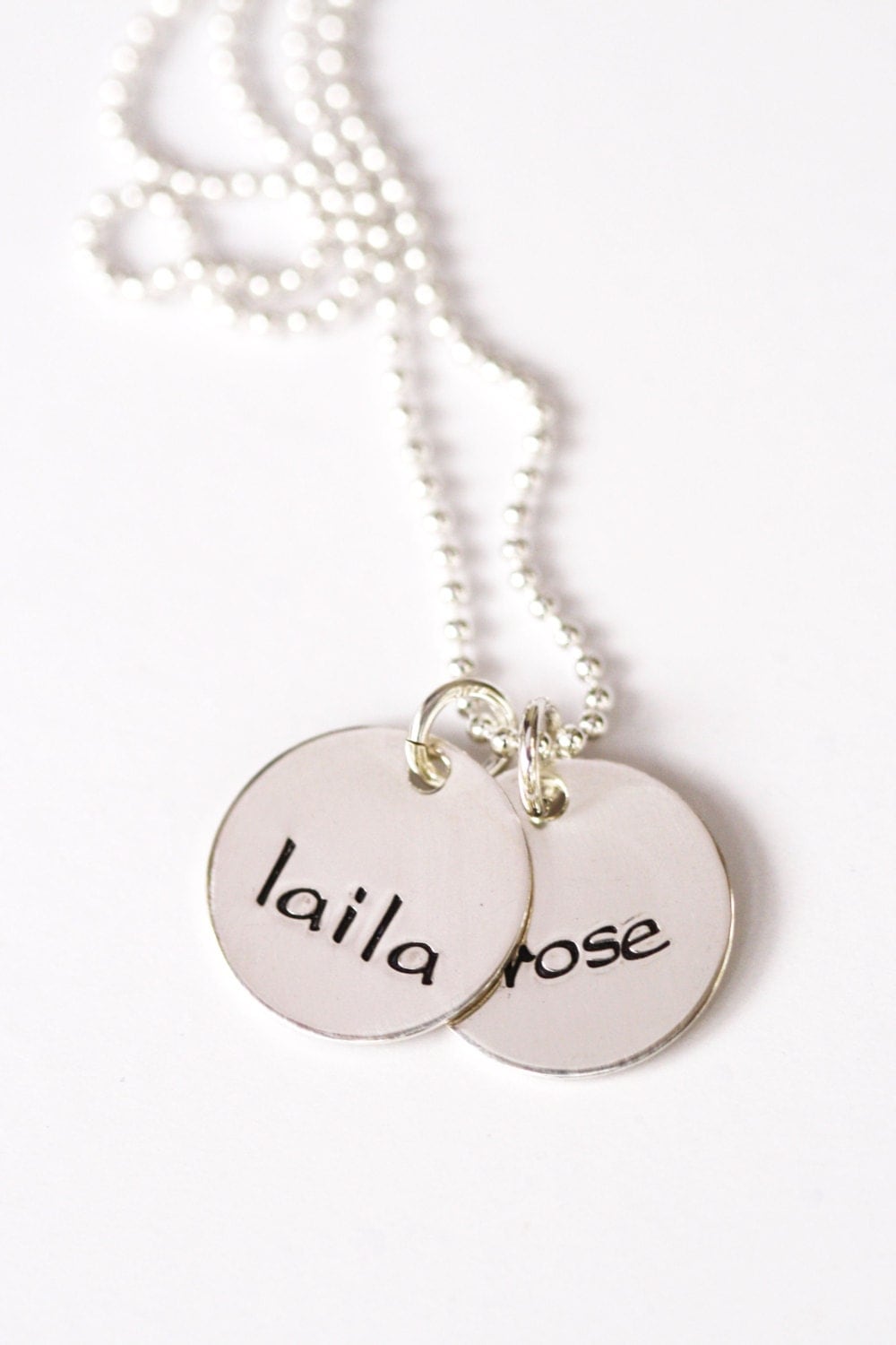 Kids Names Necklace Child Name Necklace New Mom Necklace