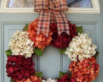Fall Wreath - Wreath for fall - Wreath for Fall Door