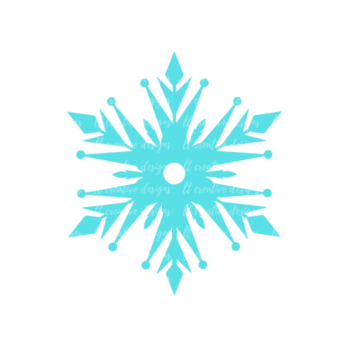 Christmas Ornament Svg Snowflake Svg SVG File - Creative Free Fonts