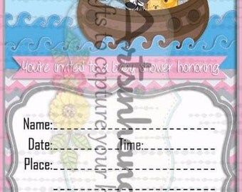 Baby Girl Shower Invitation