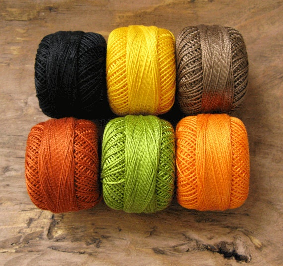 Perle Cotton Six Thread Set Size 8 Finca Pearl Cotton by