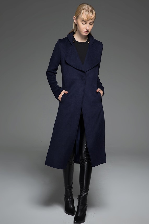 Womens Coats Navy Blue Uk