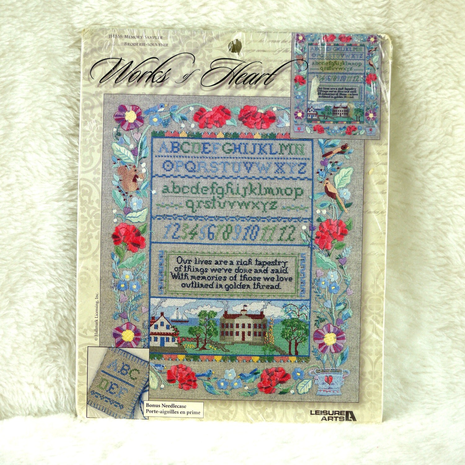 Gold Collection Memory Lane Counted Cross Stitch Kit-17X11