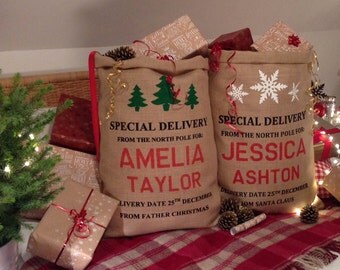 Santa Sack - Personalized Santa Sack
