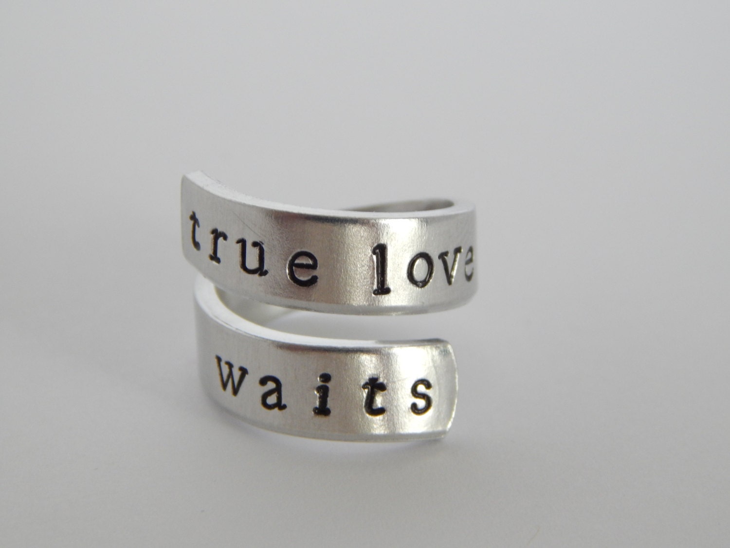 True Love Waits Purity Wrap Ring Girl Ring Gift Under 20