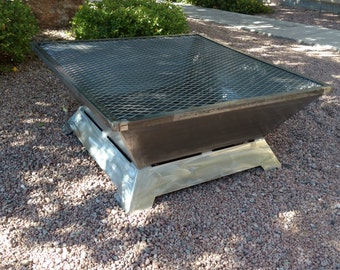 Modern Fire Pit (30" x 30") "Tall"