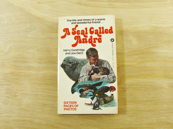 Vintage Book A Seal Called Andre Vintage Paperback Seal Book