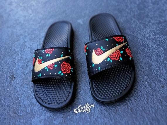 custom jordan sandals