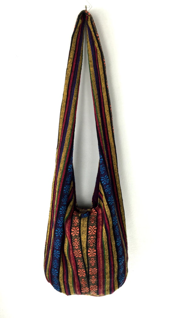 Hippie Crossbody bag for men women Hobo Hand Woven Shoulder