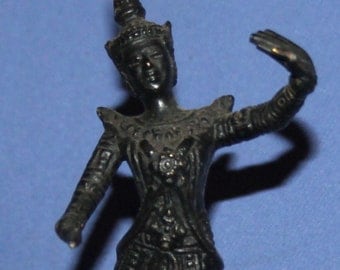 Hand Made Metal Dancing Hindu Deity Figurine