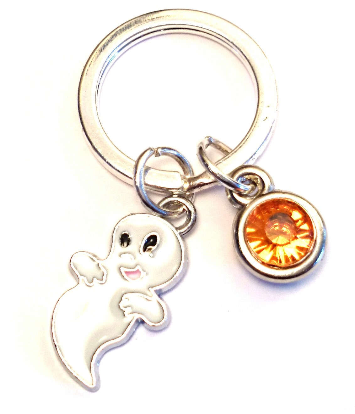 Ghost Keychain Custom Keychain Custom Key by