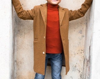 Winter coat, Boys wool coat, Vintage coat, Warm long coat, Trendy coat, Toddler boy coat, Kids coat, Down coat, Pea coat, Long boys coats