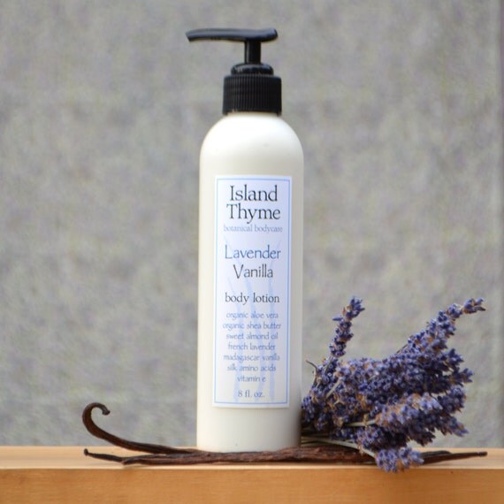 Lavender Vanilla Body Lotion an exquisite scent with
