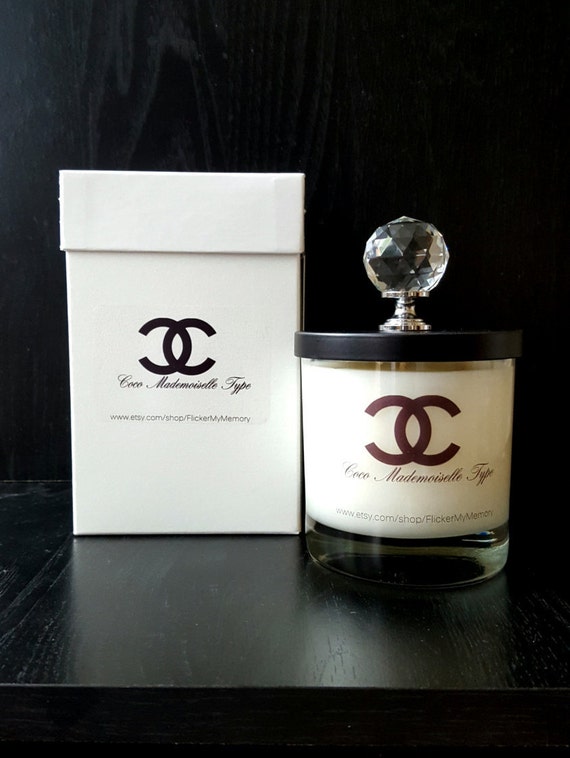 Chanel Coco Mademoiselle Soy Scented Candle by FlickerMyMemory