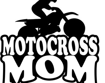 Motocross Mom Heart Cozy Plush Fleece Blanket - 60x80