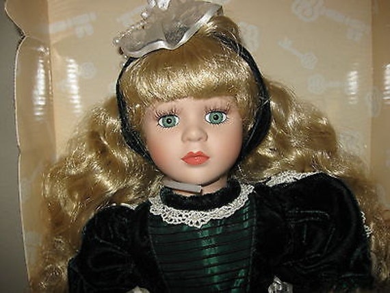 victorian collection genuine porcelain doll limited edition by melissa jane