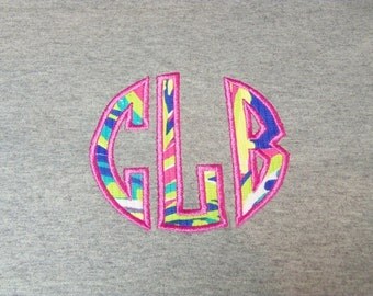 lilly pulitzer monogram shirt
