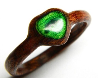 Natural Hand Carved Promise Ring, Wood Ring, Boho, Boho Ring, Boho Jewelry, Wood Ring, Heart Ring, Wood Jewelry, Ring, Wood Heart