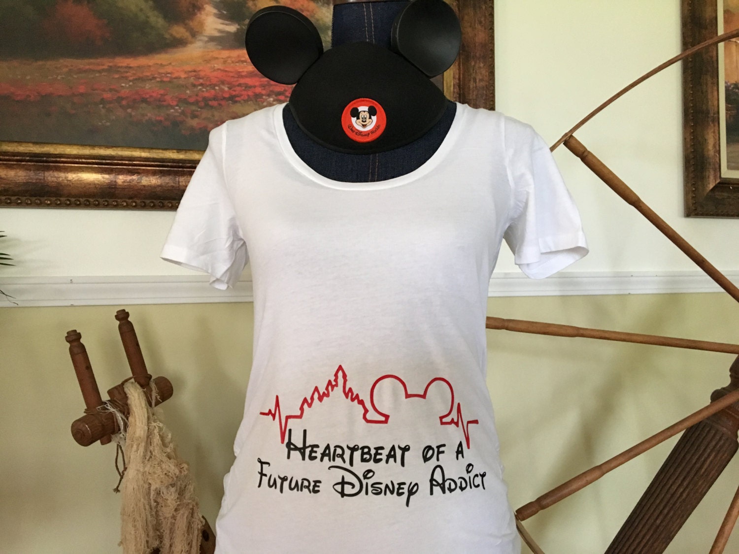 Future Disney Addict Maternity TShirt